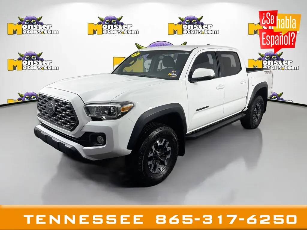 White 2021 Toyota Tacoma TRD Sport for sale in Louisville, TN
