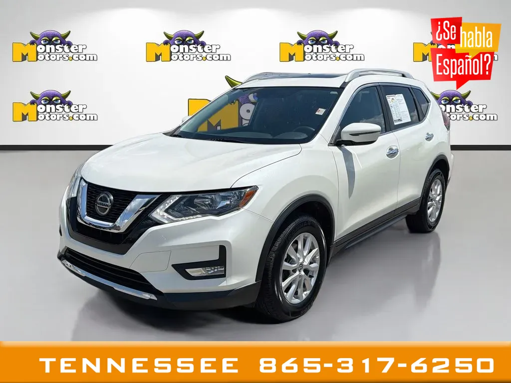White 2019 Nissan Rogue SV for sale in Louisville, TN