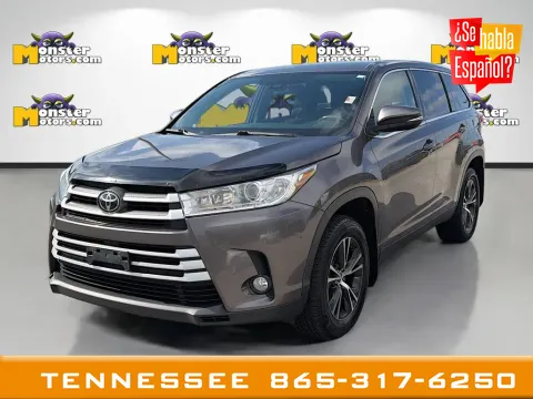 Gray 2019 Toyota Highlander LE for sale in Louisville, TN