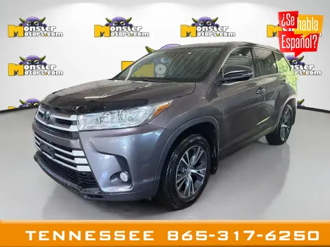 Gray 2019 Toyota Highlander LE for sale in Louisville, TN