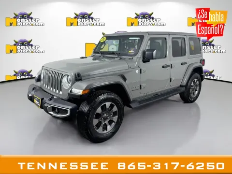 Gray 2023 Jeep Wrangler Sahara for sale in Louisville, TN