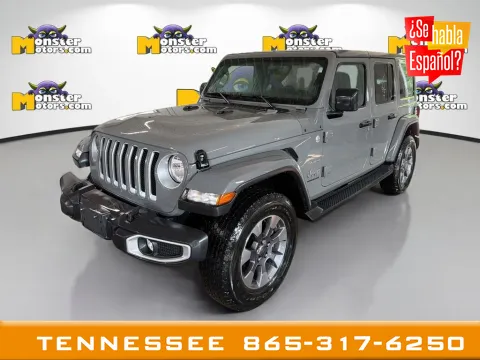 Gray 2023 Jeep Wrangler Sahara for sale in Louisville, TN