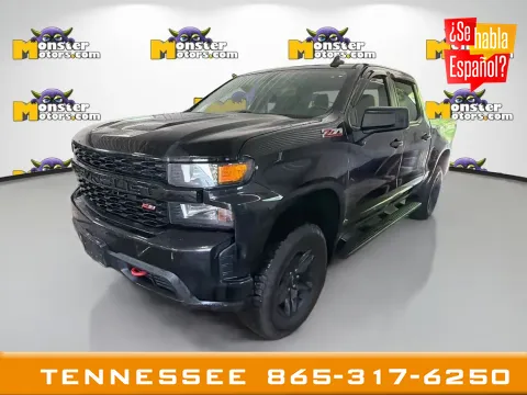 Black 2020 Chevrolet Silverado 1500 Custom Trail Boss for sale in Louisville, TN