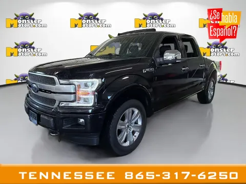 Black 2020 Ford F-150 Platinum for sale in Louisville, TN