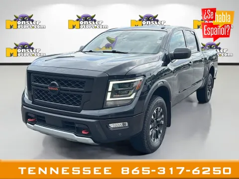 Black 2021 Nissan Titan PRO-4X for sale in Louisville, TN