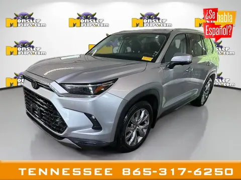 Silver 2024 Toyota Grand Highlander Hybrid Limited for sale in Louisville, TN