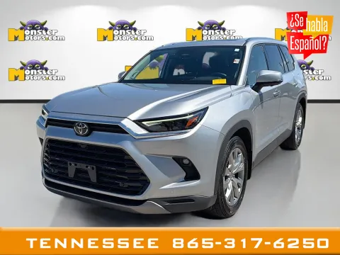 Silver 2024 Toyota Grand Highlander Hybrid Limited for sale in Louisville, TN