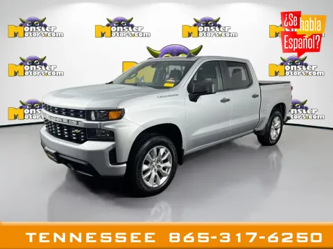 Silver 2020 Chevrolet Silverado 1500 Custom for sale in Louisville, TN