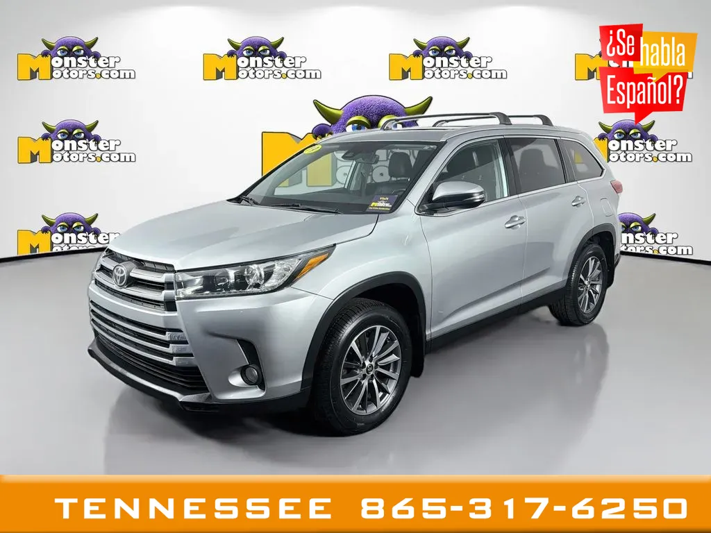 Gray 2019 Toyota Highlander XLE for sale in Louisville, TN