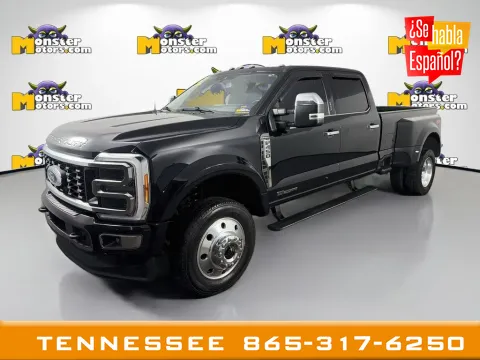 Black 2023 Ford F-450SD Platinum for sale in Louisville, TN