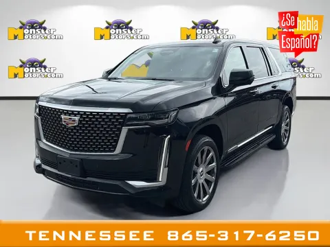 Black 2023 Cadillac Escalade ESV Premium for sale in Louisville, TN
