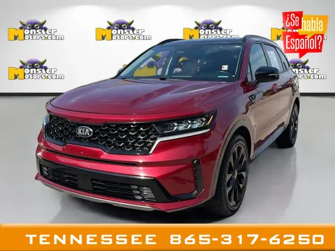 Red 2021 Kia Sorento SX for sale in Louisville, TN