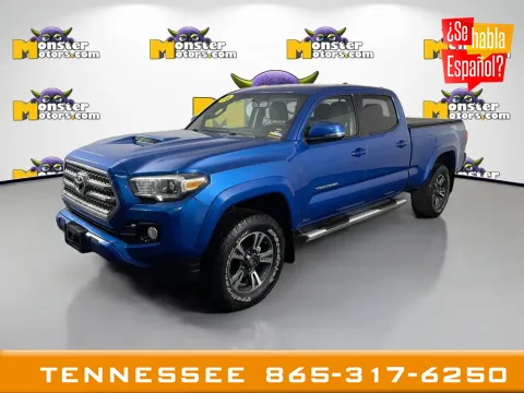 Blue 2016 Toyota Tacoma SR5 for sale in Louisville, TN
