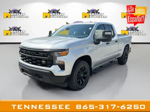 Silver 2022 Chevrolet Silverado 1500 WT for sale in Louisville, TN