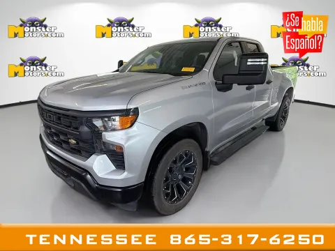 Silver 2022 Chevrolet Silverado 1500 WT for sale in Louisville, TN