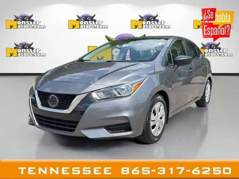 Gray 2020 Nissan Versa 1.6 S for sale in Louisville, TN
