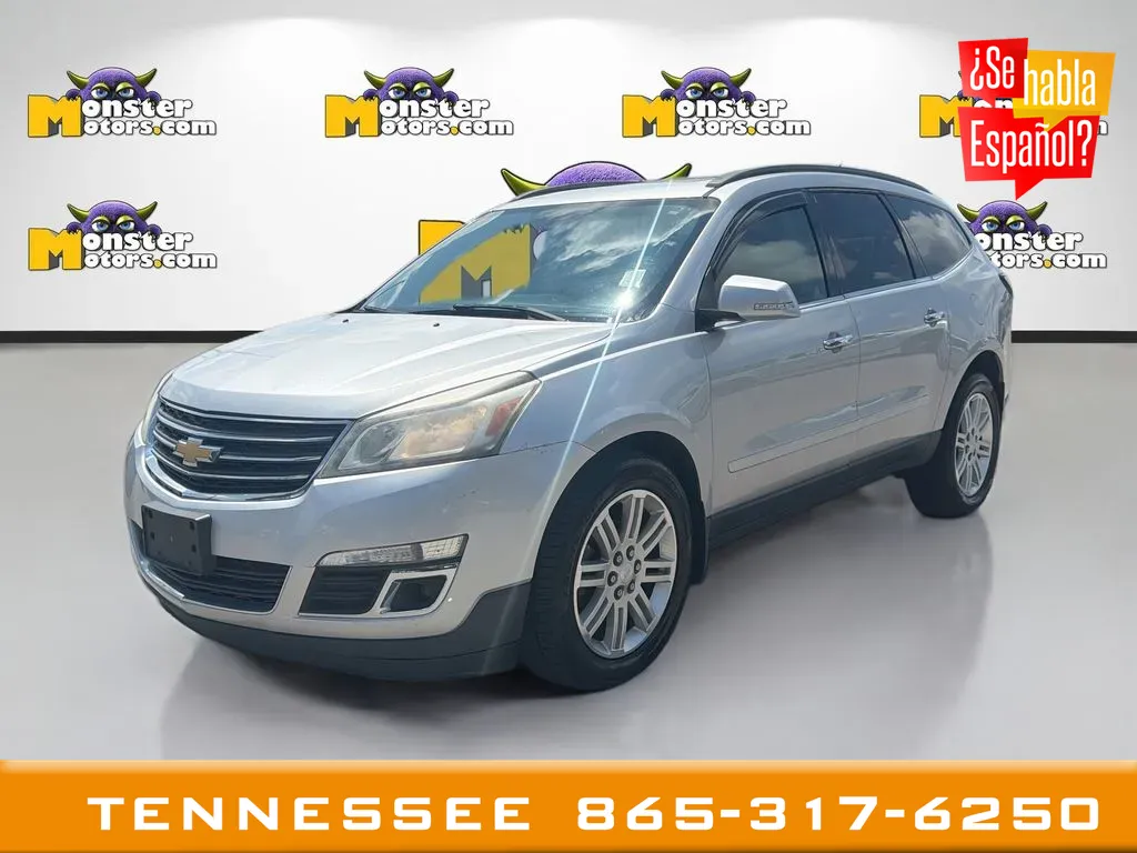Silver 2014 Chevrolet Traverse LT for sale in Louisville, TN