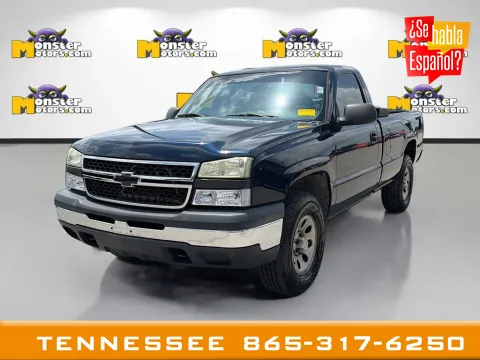 Blue 2006 Chevrolet Silverado 1500 Work Truck for sale in Louisville, TN