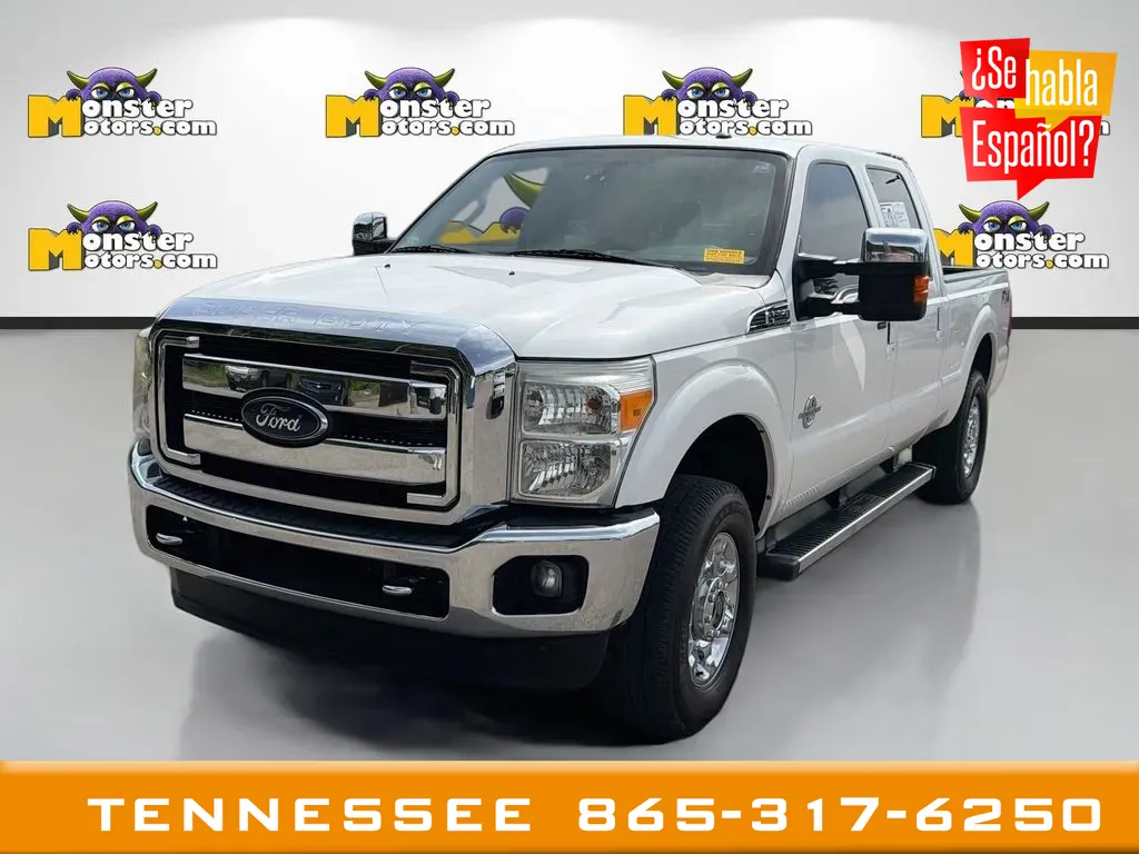 White 2012 Ford F-250SD Lariat for sale in Louisville, TN