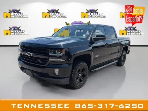 Black 2017 Chevrolet Silverado 1500 LTZ for sale in Louisville, TN