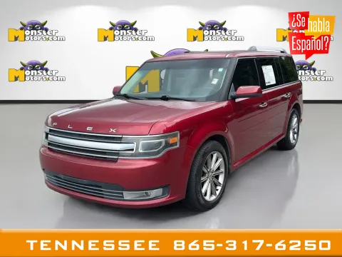 Red 2013 Ford Flex Limited for sale in Louisville, TN
