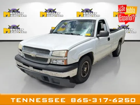 White 2003 Chevrolet Silverado 1500 Work Truck for sale in Louisville, TN