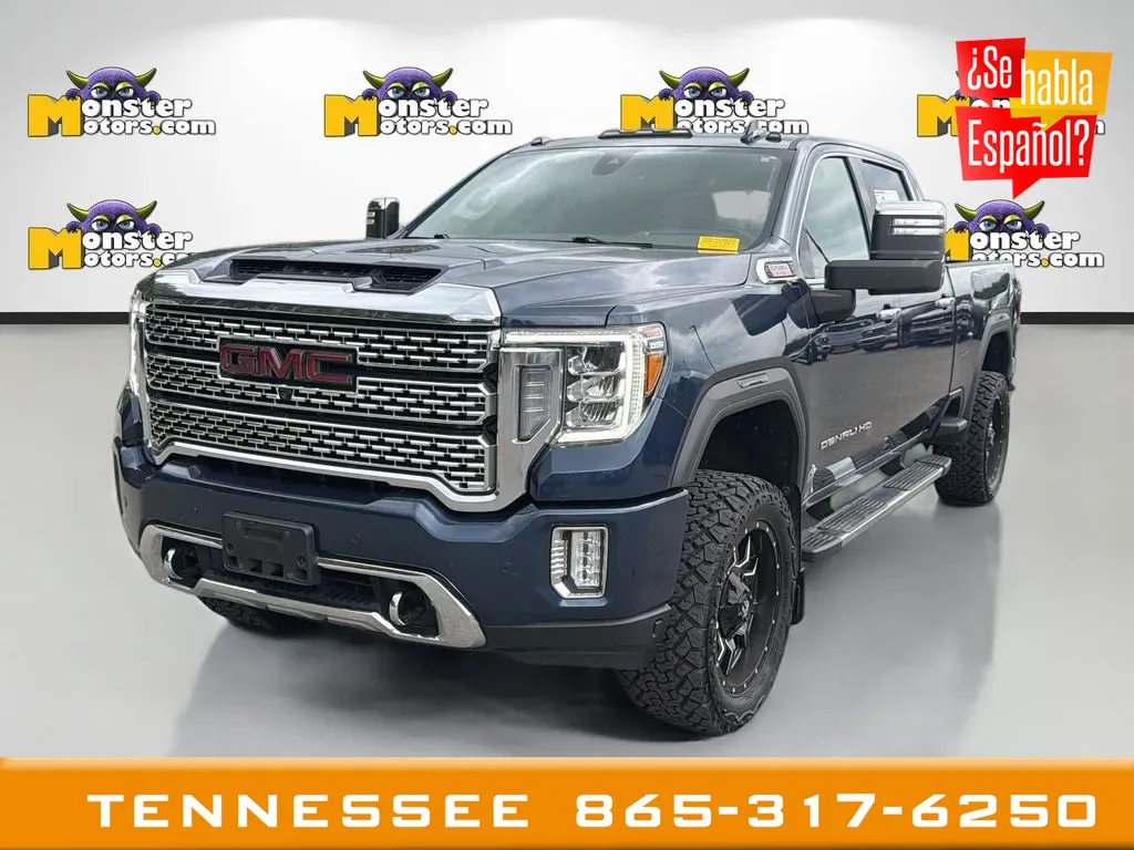 Blue 2022 GMC Sierra 3500 HD Denali for sale in Louisville, TN