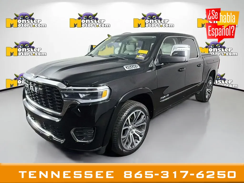 Black 2025 Ram 1500 Tungsten for sale in Louisville, TN