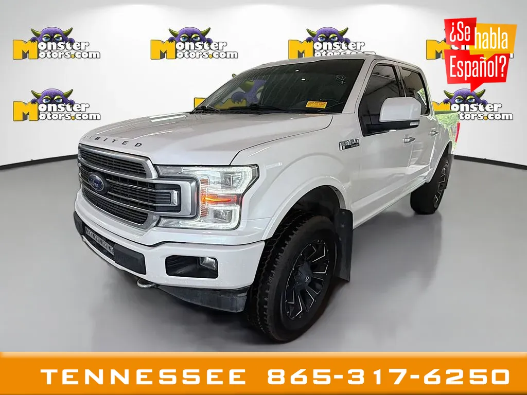 White 2018 Ford F-150 Limited for sale in Louisville, TN