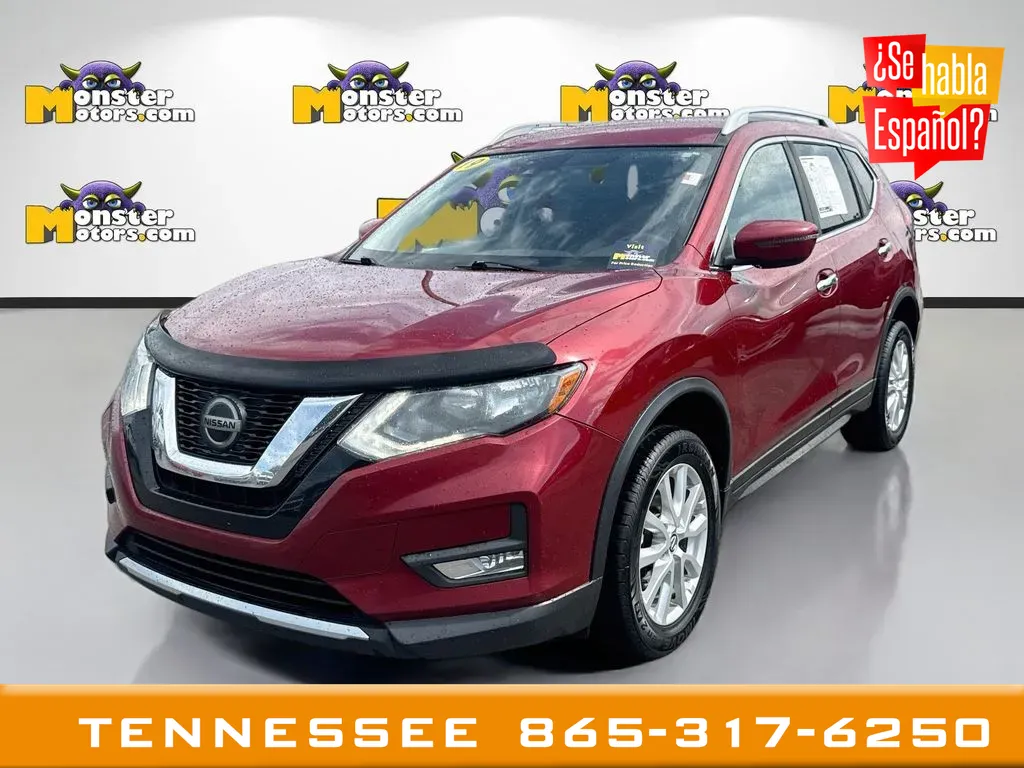 Red 2019 Nissan Rogue SV for sale in Louisville, TN