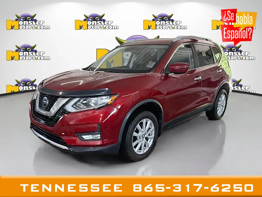 Red 2019 Nissan Rogue SV for sale in Louisville, TN