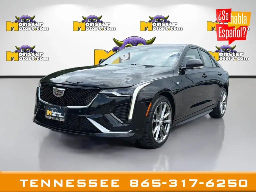 Black 2022 Cadillac CT4 Sport for sale in Louisville, TN