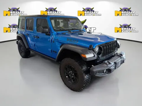 Another view of 2024 Jeep Wrangler Willys for sale in Louisville, TN at Monster Motors - Knoxville, TN