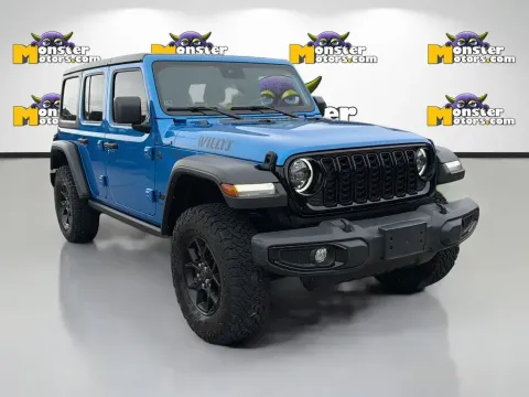 Another view of 2024 Jeep Wrangler Willys for sale in Louisville, TN at Monster Motors - Knoxville, TN