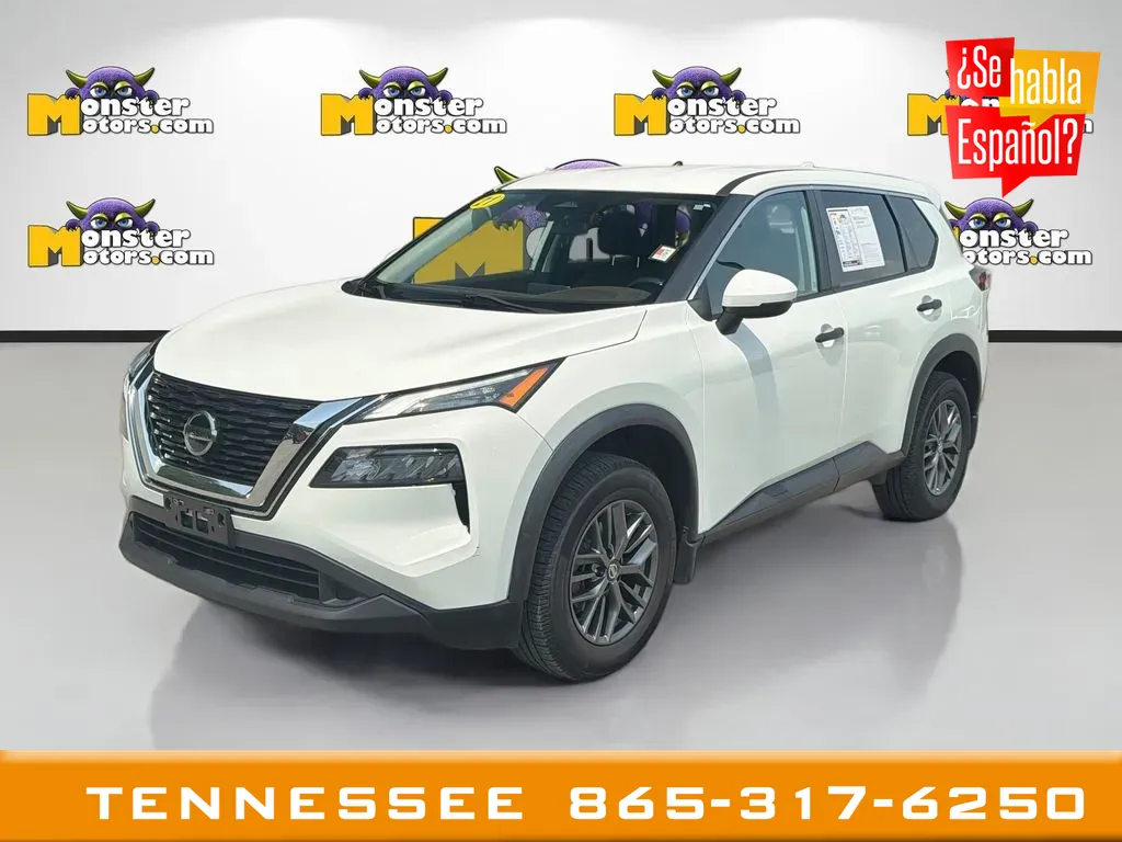White 2021 Nissan Rogue S for sale in Louisville, TN