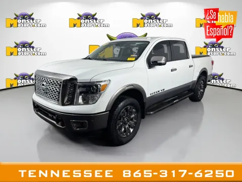 White 2018 Nissan Titan Platinum Reserve for sale in Louisville, TN