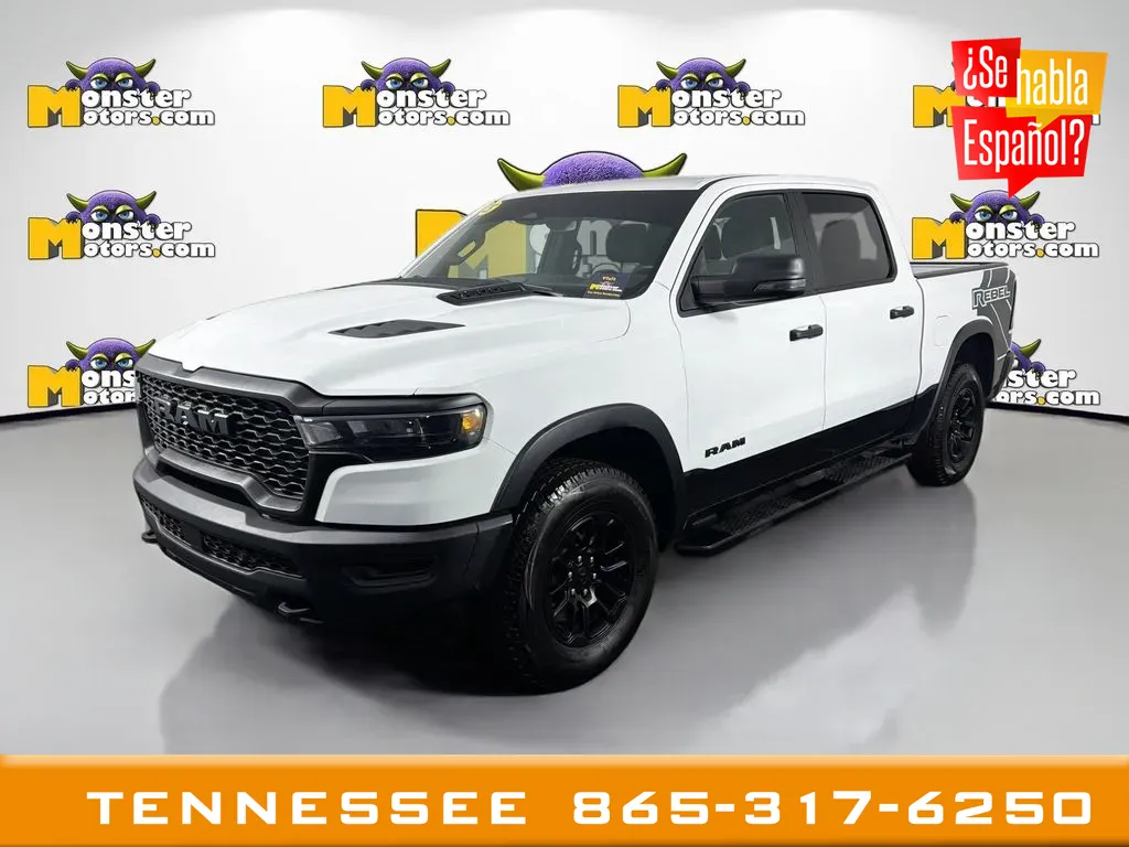 White 2025 Ram 1500 Rebel for sale in Louisville, TN