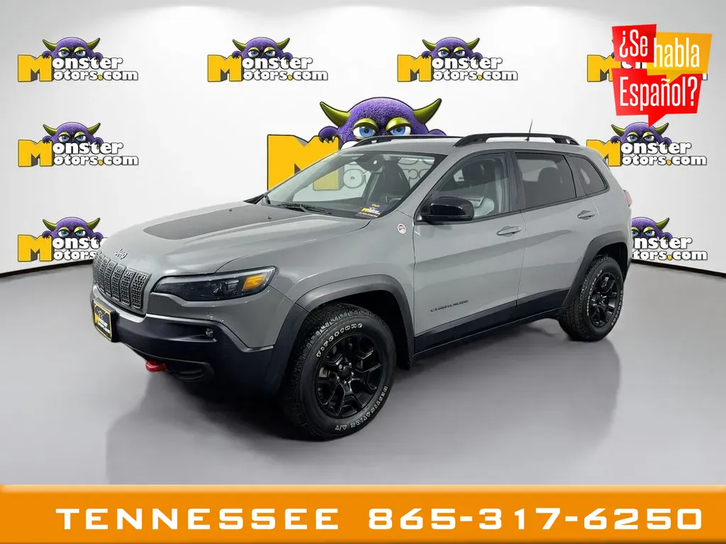 Gray 2022 Jeep Cherokee Trailhawk for sale in Louisville, TN