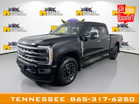 Black 2023 Ford F-250SD Platinum for sale in Louisville, TN