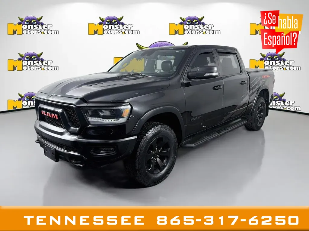 Black 2022 Ram 1500 Rebel for sale in Louisville, TN