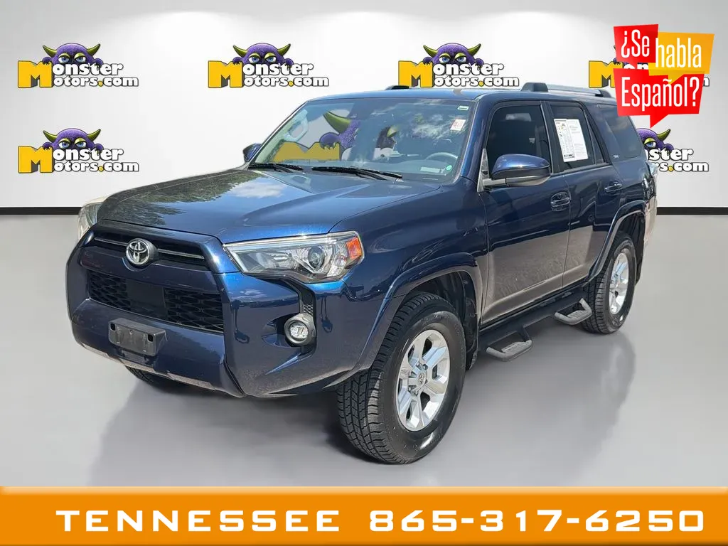 Blue 2022 Toyota 4Runner SR5 for sale in Louisville, TN