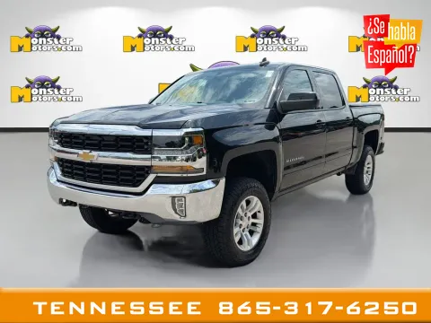 Black 2017 Chevrolet Silverado 1500 LT for sale in Louisville, TN