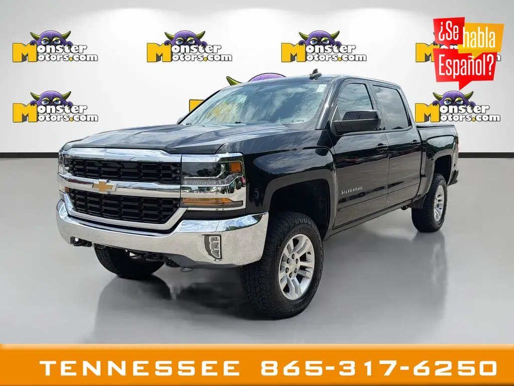 Black 2017 Chevrolet Silverado 1500 LT for sale in Louisville, TN