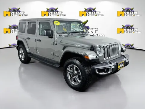 Another view of 2021 Jeep Wrangler Unlimited Sahara for sale in Louisville, TN at Monster Motors - Knoxville, TN