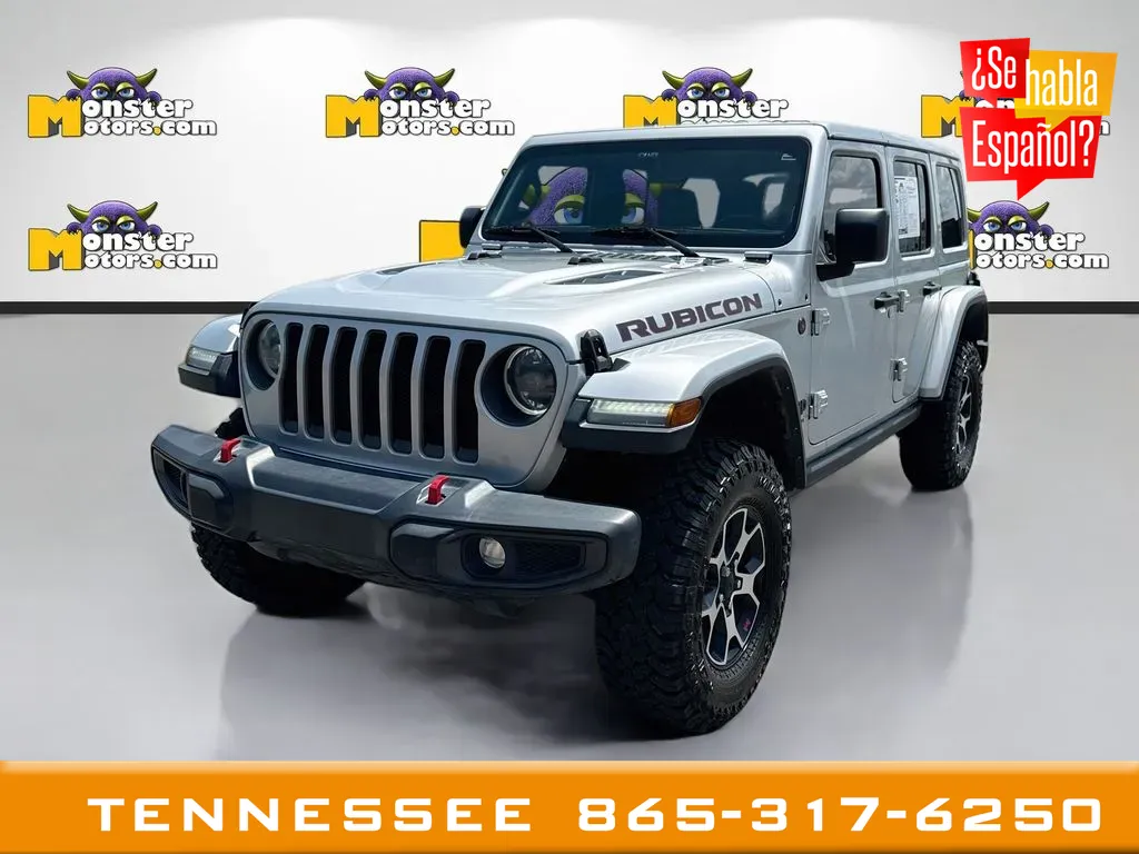 Silver 2023 Jeep Wrangler Rubicon for sale in Louisville, TN