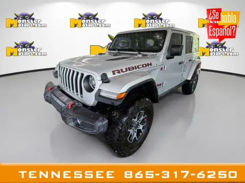 Silver 2023 Jeep Wrangler Rubicon for sale in Louisville, TN