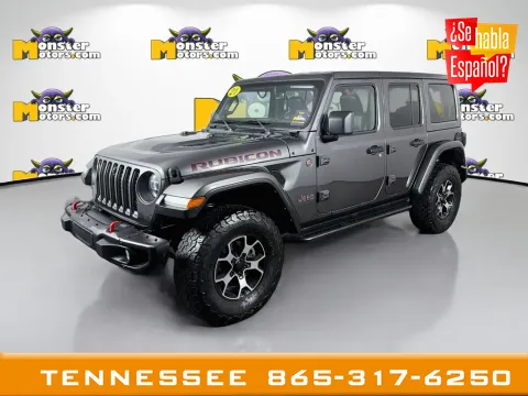 Gray 2021 Jeep Wrangler Unlimited Rubicon for sale in Louisville, TN