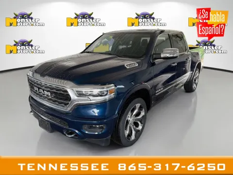 Blue 2022 Ram 1500 Limited for sale in Louisville, TN