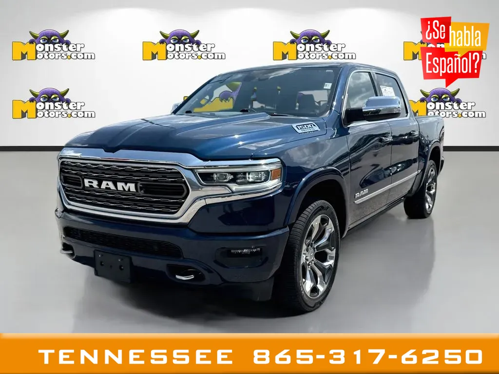 Blue 2022 Ram 1500 Limited for sale in Louisville, TN