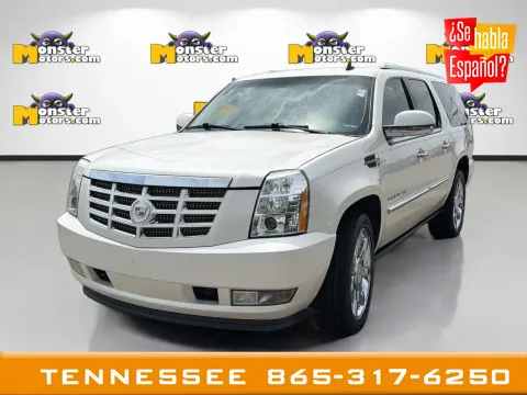 White 2011 Cadillac Escalade ESV Premium for sale in Louisville, TN